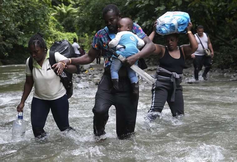 Muchos migrantes intentan cruzar la selva del Darién. Foto. Internet 