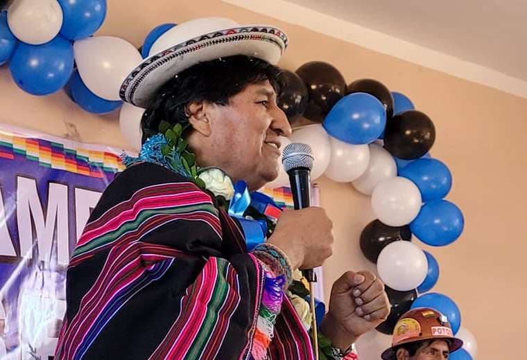 El expresidente Evo Morales. Foto: @evoespueblo.