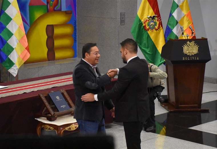 Del Castillo es ratificado como ministro de Gobierno/Foto: APG