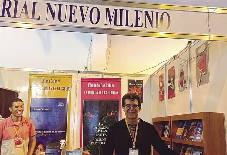 Nuevo Milenio, que llegó desde Cochabamba, publica a autores de la talla de Edmundo Paz So