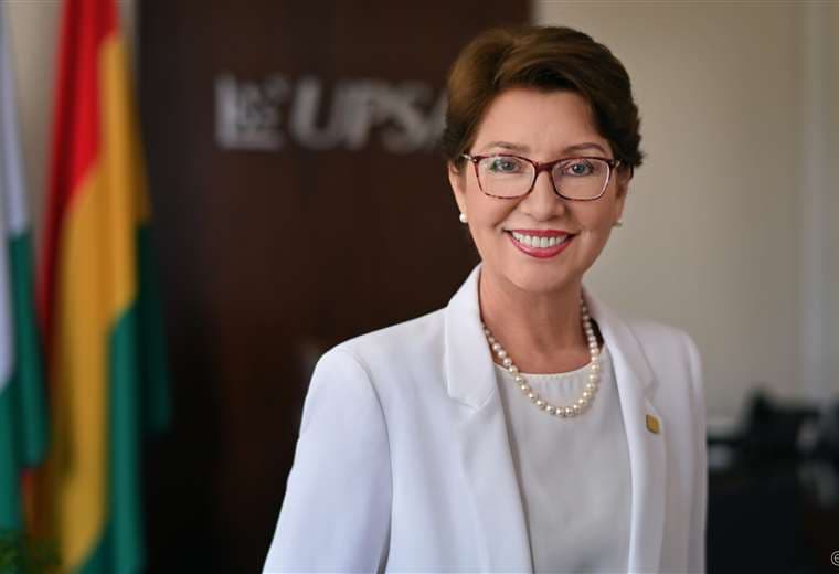 Lauren Müller de Pacheco, Rectora de la UPSA desde el 2005