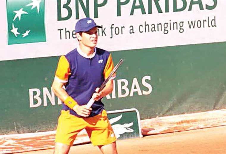 Juan Carlos Prado se instaló en octavos del Roland Garros Junior