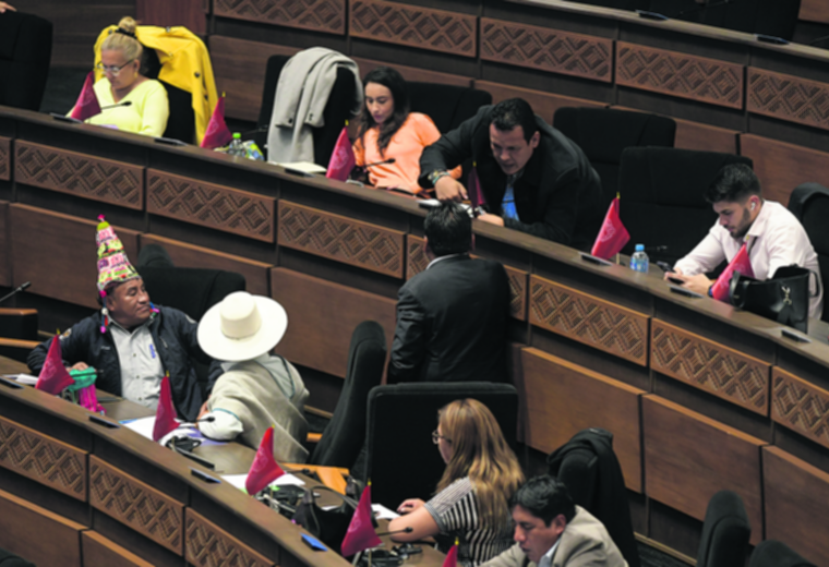 En 160 días de la gestión 2023, la Cámara Diputados solo llamó a 17 sesiones plenarias  