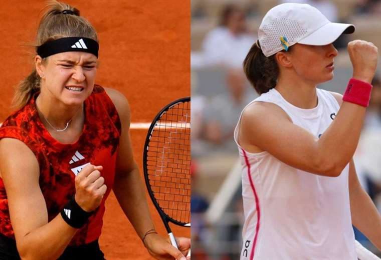 Karolina Muchova e Iga Swiatek jugarán la final de Roland Garros