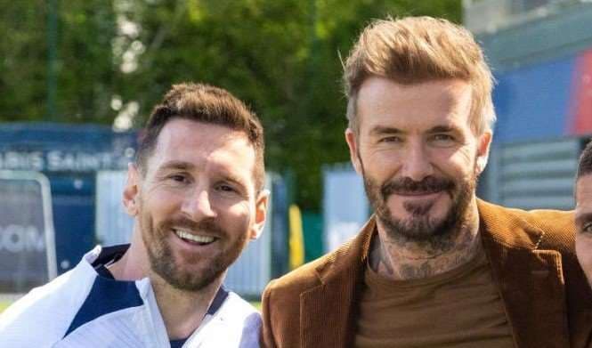 Messi y Beckham e París.