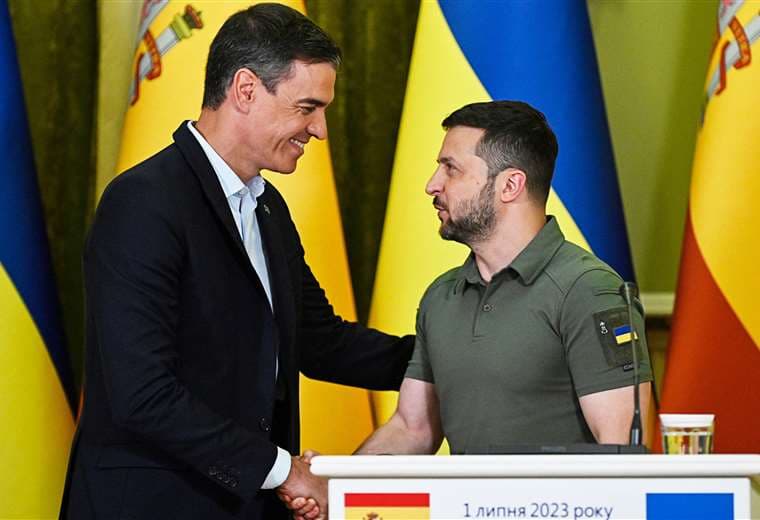 Sánchez llega a Kiev: España asume presidencia de la Unión Europea