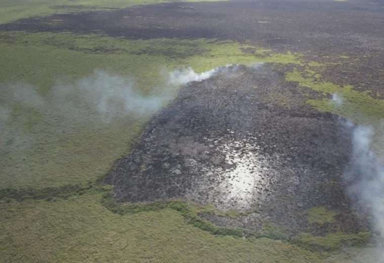 Controlado el incendio en el Parque Nacional de Otuquis, según el Gobierno