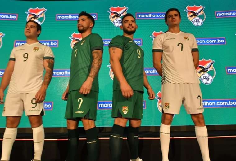 Presentaron la nueva ‘piel’ de la selección boliviana de fútbol
