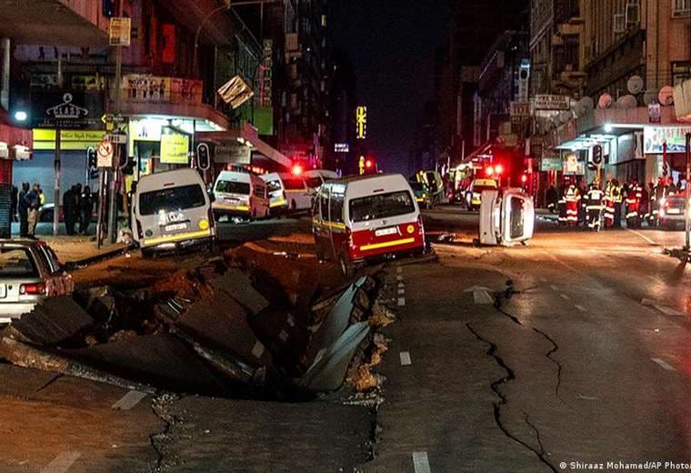 Reportan 41 heridos por fuerte explosión en Johannesburgo