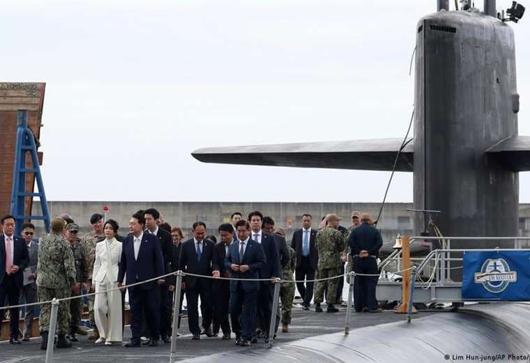 Seúl dice que submarino nuclear estadounidense es defensa "legítima"