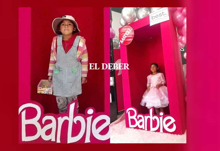 Jimenita, en un antes y después a su inocente fotografía adentro de la caja de Barbie