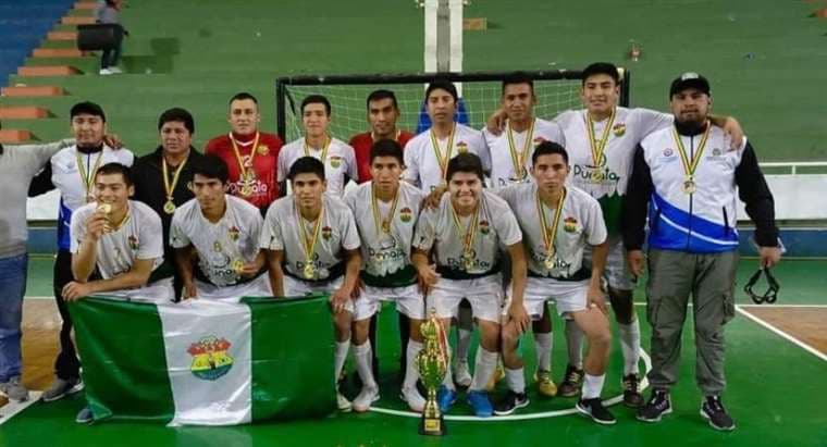 Punata logró el título en el Nacional de Selecciones Provinciales de Futsal