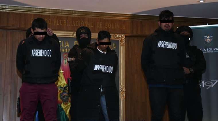 La Policía captura a los presuntos atracadores de una joyería en La Paz 