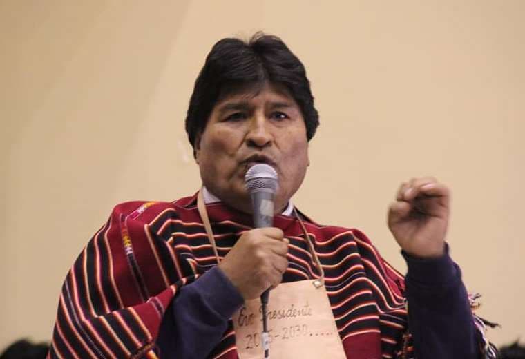 Evo Morales. Foto de archivo: @evoespueblo.