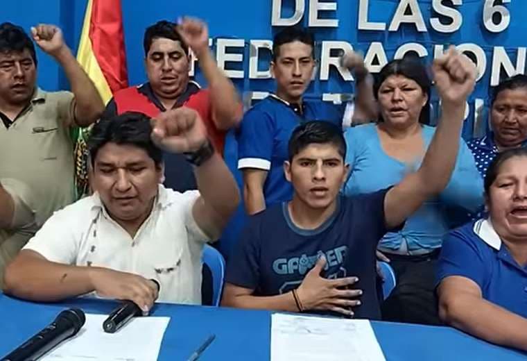 Seis federaciones del Trópico de Cochabamba desconocen al viceministro Mamani por “ataques al comandante Evo”