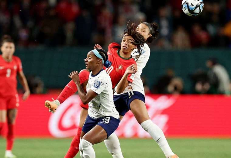 Estados Unidos sufre ante Portugal para avanzar en Mundial femenino junto a Países Bajos
