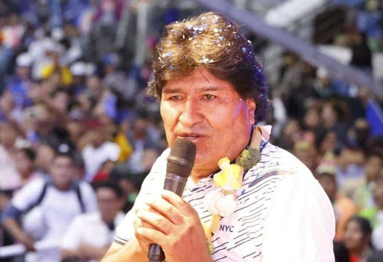 Evo Morales. Foto: @evoespueblo.