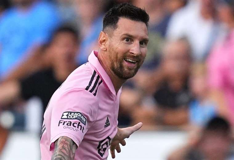 Messi, "muy feliz" en el Inter Miami antes de su primera final