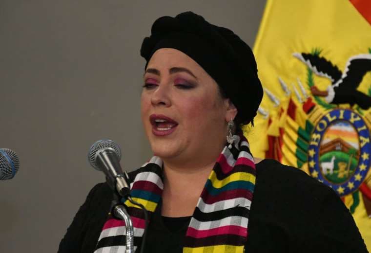 La ministra María Nela Prada. Foto: APG. 