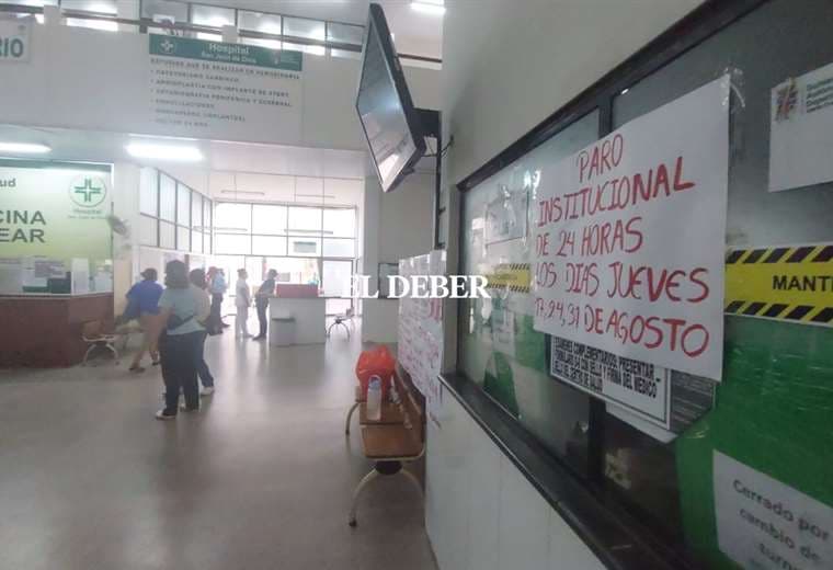 Trabajadores del hospital San Juan de Dios cumplen su segundo jueves de paro de 24 horas