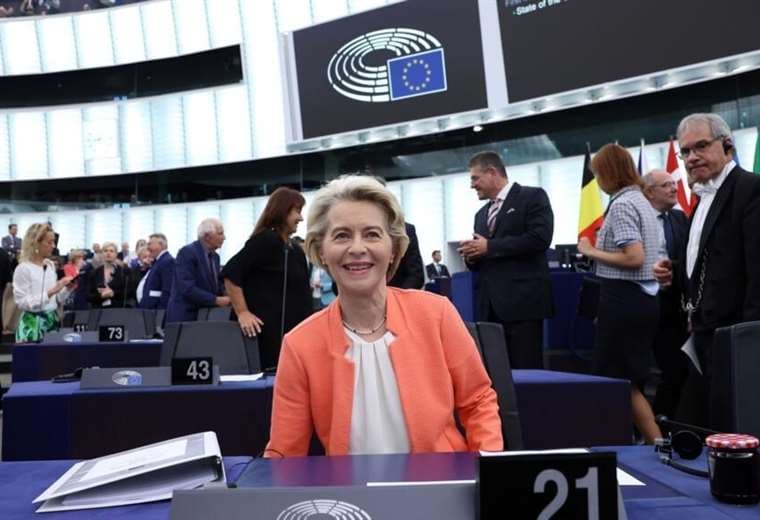 La jefa de la Unión Europea defiende enérgicamente el pacto verde y la adhesión de Ucrania