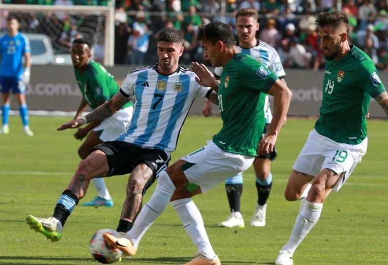 Bolivia perdió sus dos partidos, todo lo contrario de Argentina. Foto: Fuad Landívar