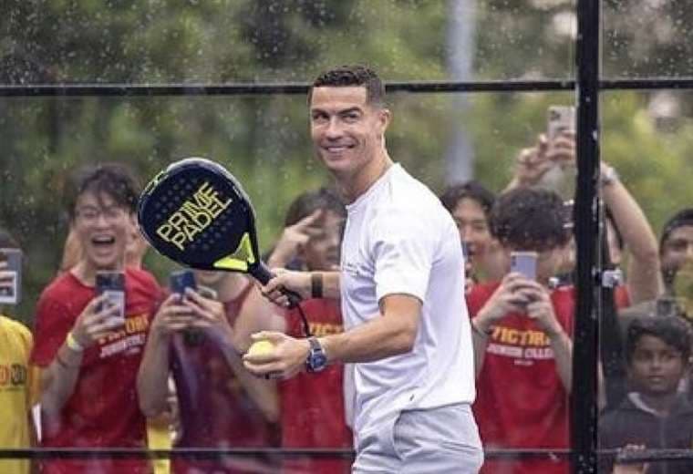 El pádel, la nueva apuesta de Cristiano Ronaldo
