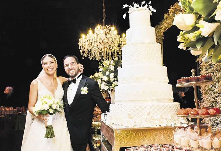 La boda de ensueño de Alejandra Méndez y Mauricio Landívar