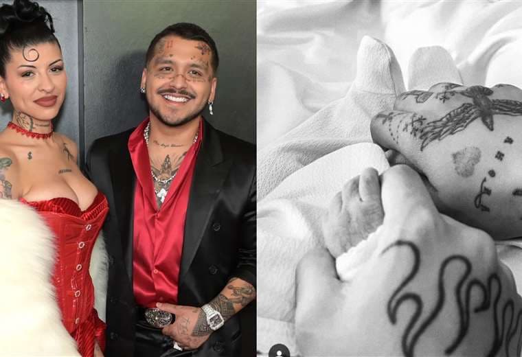 Christian Nodal y Cazzu anuncian nacimiento de su primera hija