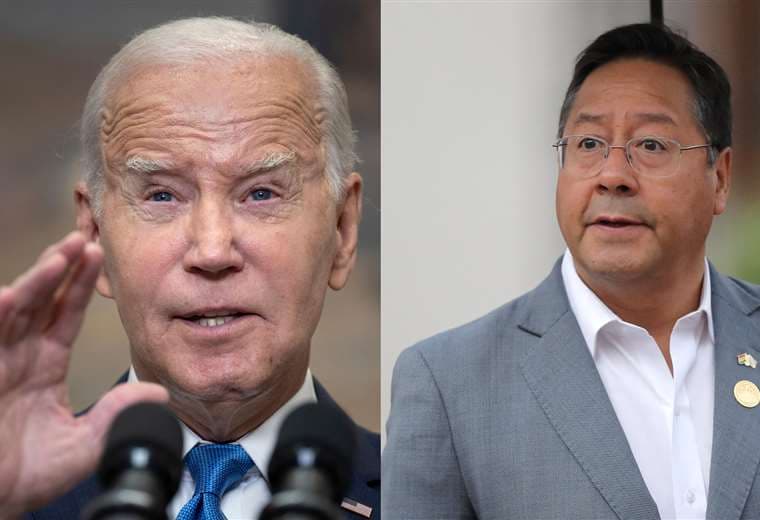 Los presidentes de EEUU y Bolivia, Joe Biden y Luis Arce/AFP