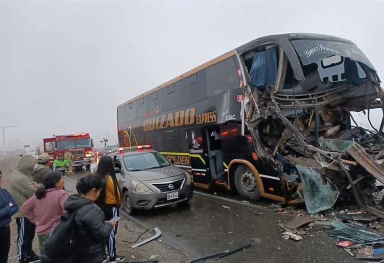 Accidente fatal en Perú /Foto: Ministerio del Interior de Perú