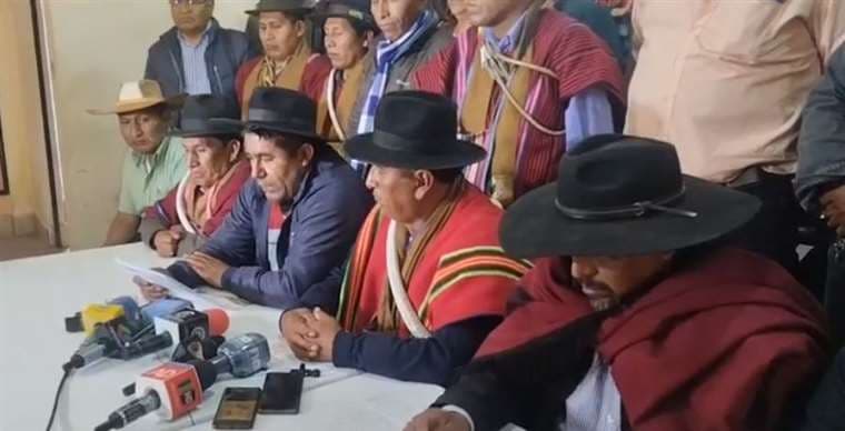 Campesinos 'arcistas' preparan rompimiento definitivo del MAS con un cabildo y rechazan congreso