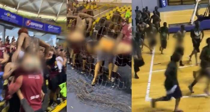 Policía de Brasil investiga a estudiantes desnudos durante un juego de voley femenino