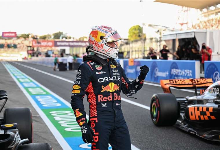Verstappen se olvida de Singapur con la pole en GP de Japón
