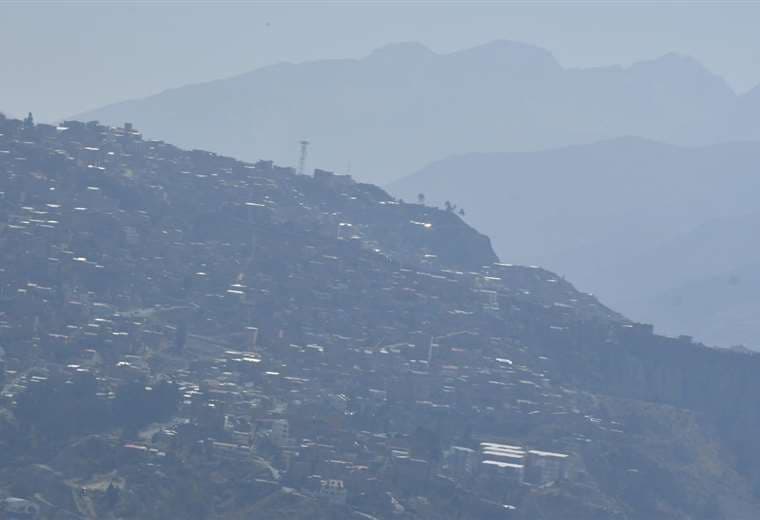 Contaminación en La Paz. Foto: APG. 