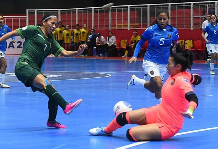 Bolivia logró su primera victoria en la Copa América de Futsal Femenina