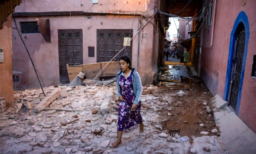 El sismo aterrorizó a Marrakech, que vivió una "noche de pesadilla"