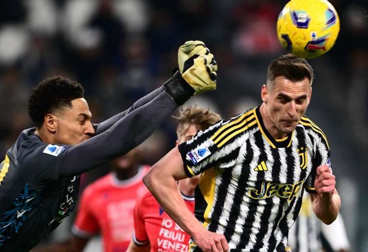 El Udinese fue una pesadilla para la Juventus. Foto: AFP