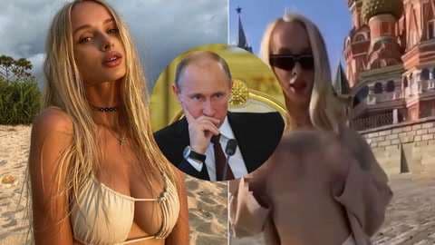 Rusia pidió la captura de la estrella ucraniana de OnlyFans por posar en topless