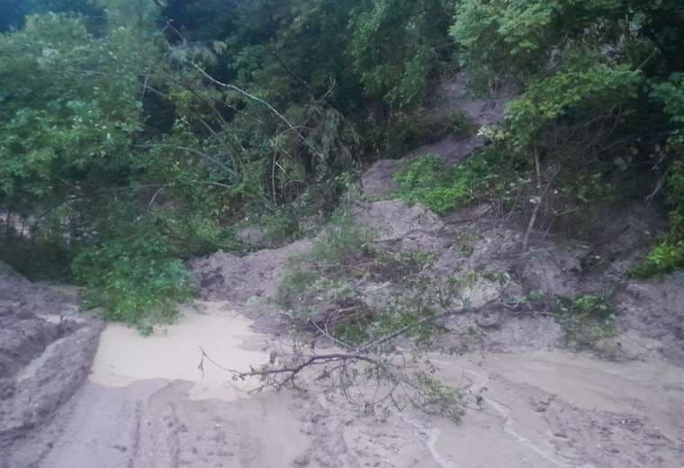 Las lluvias causaron estragos en el municipio de Postrervalle.
