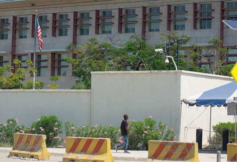 Embajada de Estados Unidos en Puerto Príncipe, Haití / AFP