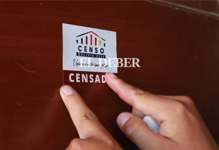 Censo 2024. Foto: EL DEBER