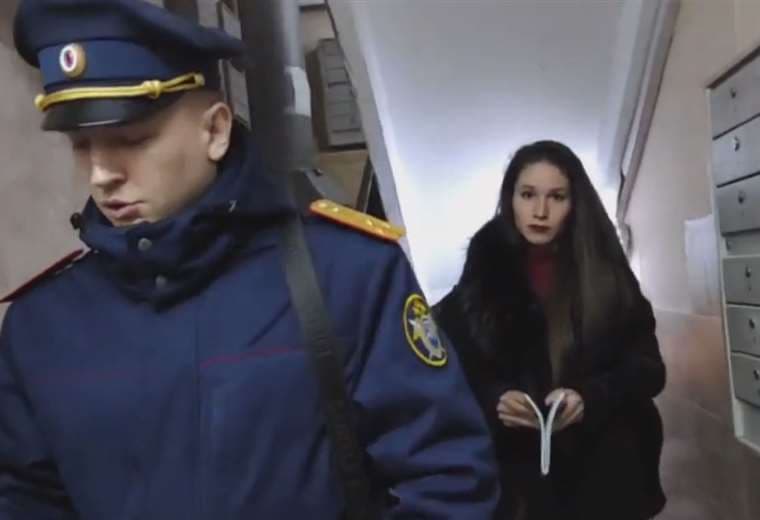 La periodista de SOTAvision, Antonina Favorskaya, estuvo 10 horas bajo arresto 