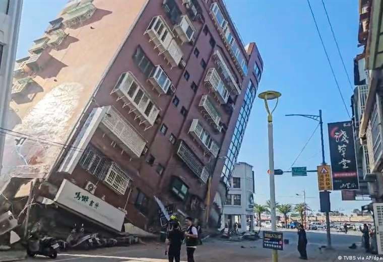 Otro terremoto de magnitud 6,1 sacude Taiwán