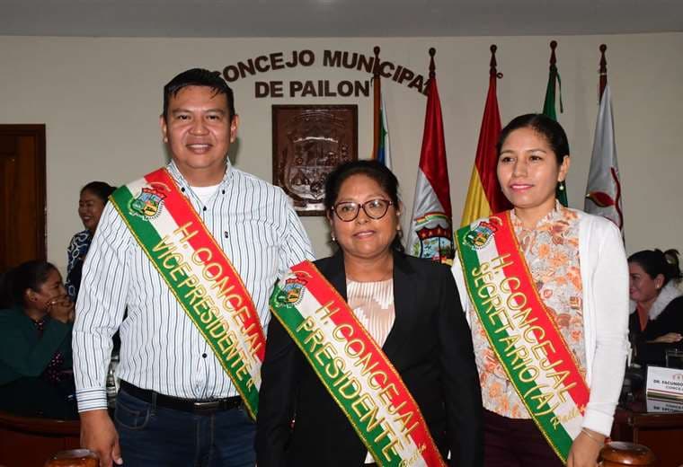 Concejo Municipal de Pailón tiene nueva directiva 