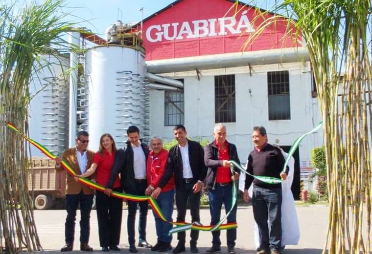 Guabirá inició zafra cañera y apunta a producir 3,5 millones de quintales de azúcar y 100 millones de litros de alcohol